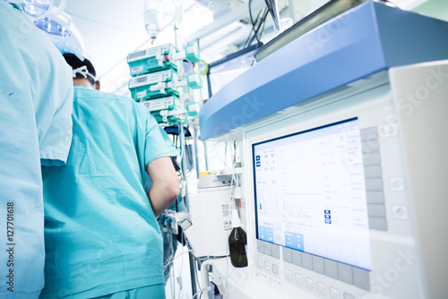 unit mechanical ventilation in the operating room