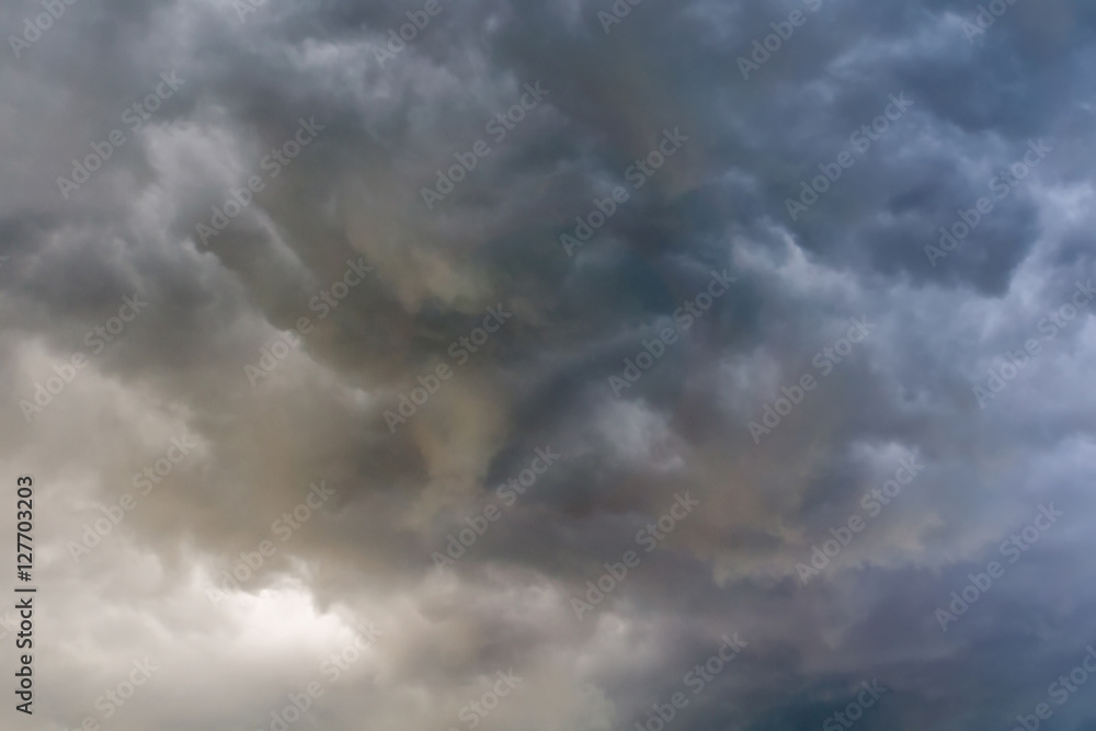 Ominous Grey Storm Clouds