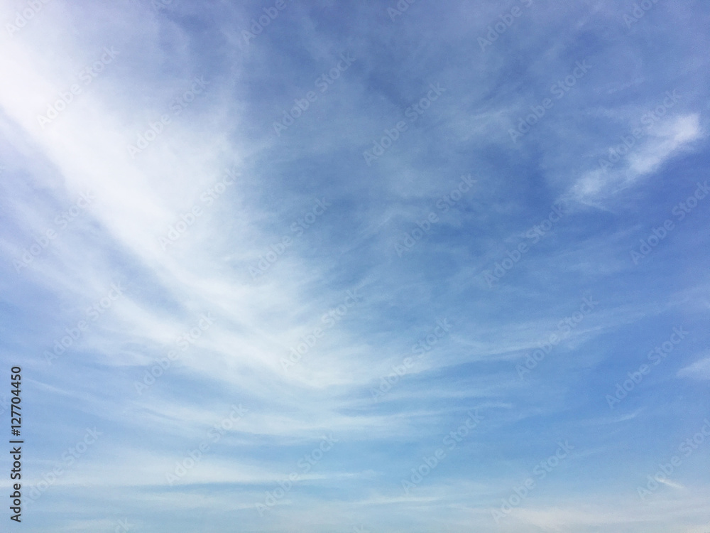 Fantastic soft white clouds against blue sky Fantastic soft white clouds against blue sky