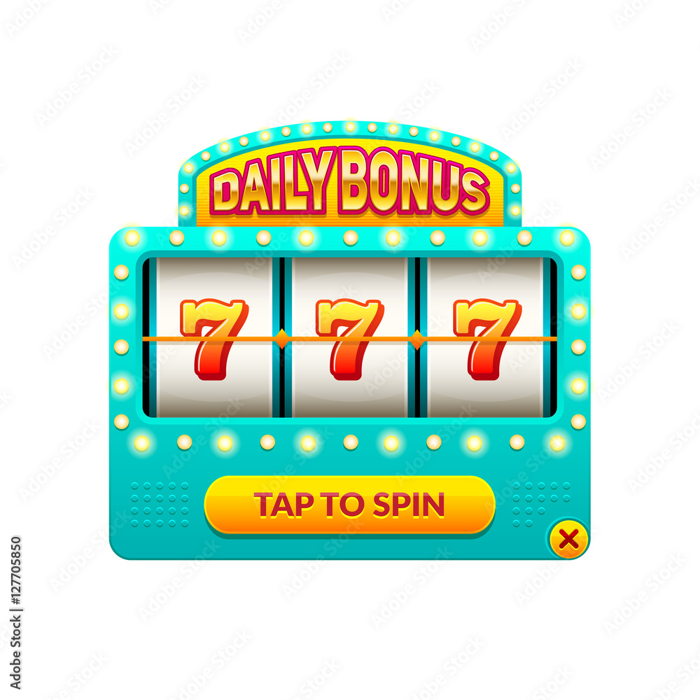 Slot Machine Cartoon