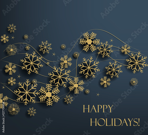 Christmas snowflakes