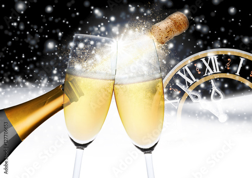 Silvester mit Ihr und Sekt