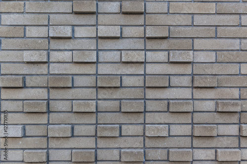 Brick modern wall