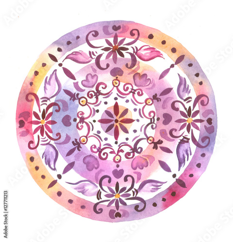 hand drawn decorative mandala