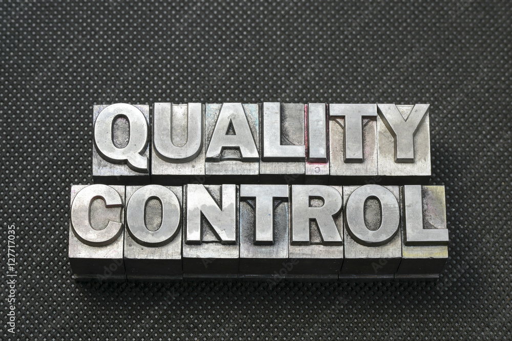 Naklejka premium quality control bm