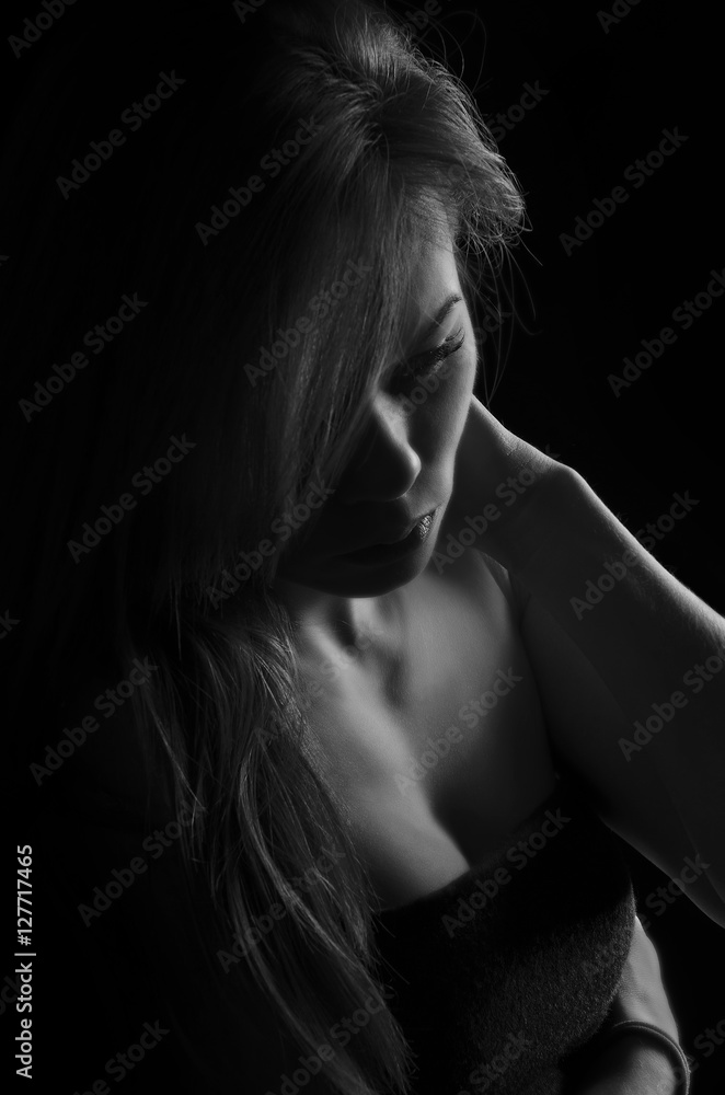 Obraz premium Beautiful in dark.