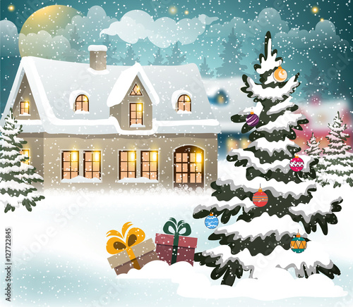 Christmas village
