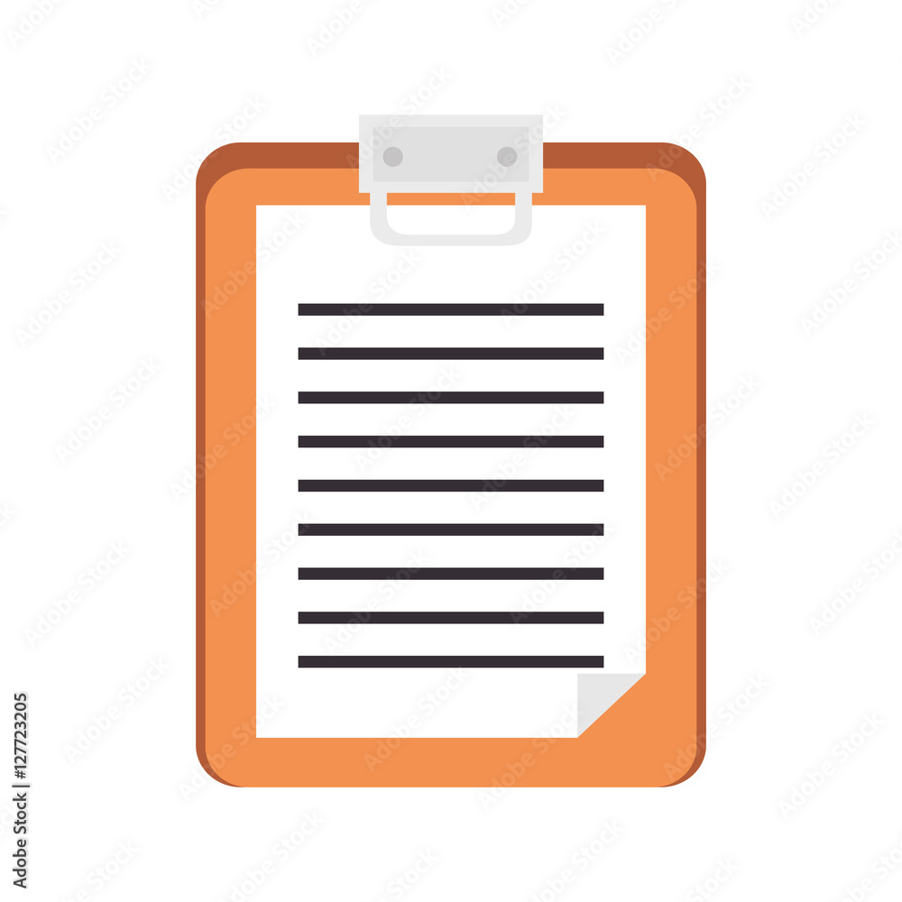 clipboard paper isolated icon vector illustration design clipboard paper isolated icon vector illustration design