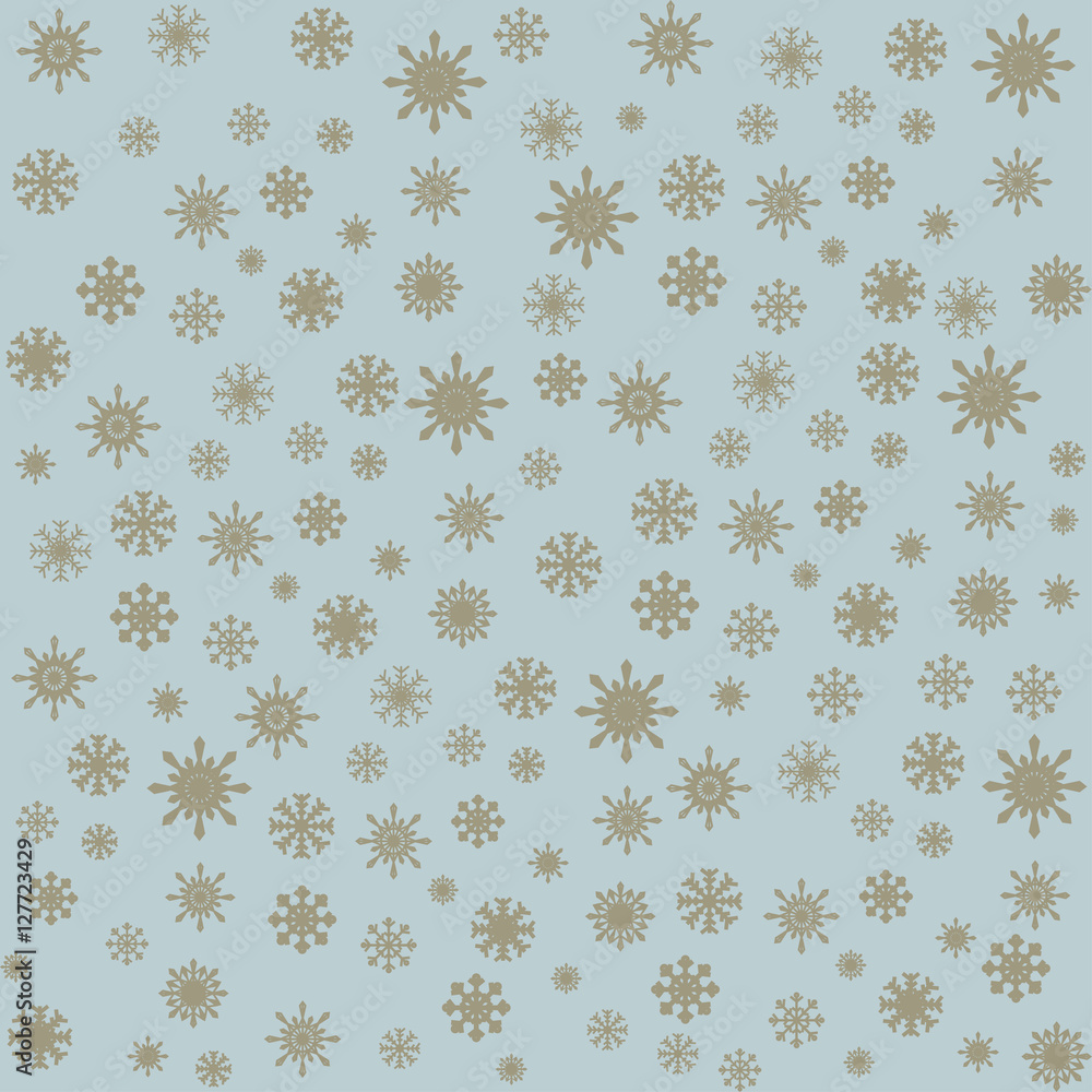 Christmas snowflakes seamless background. Christmas snowflakes seamless background.