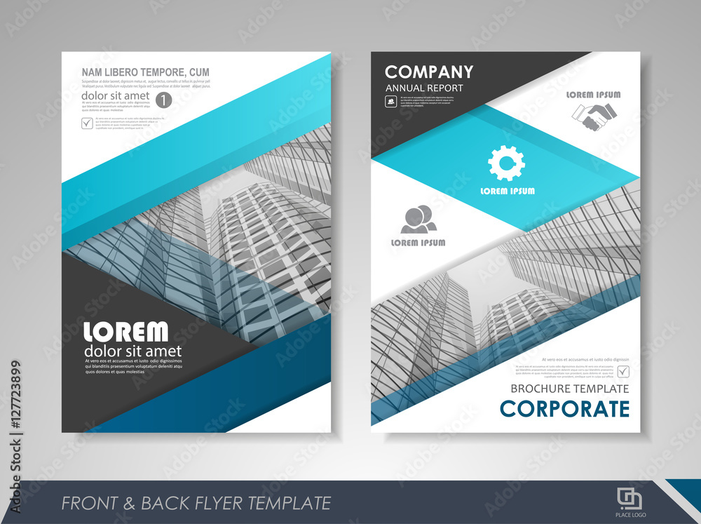 Flyer presentation template Flyer presentation template