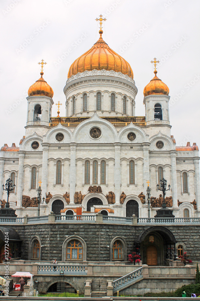 Храм Христа Спасителя, православная церковь в Москве, Россия