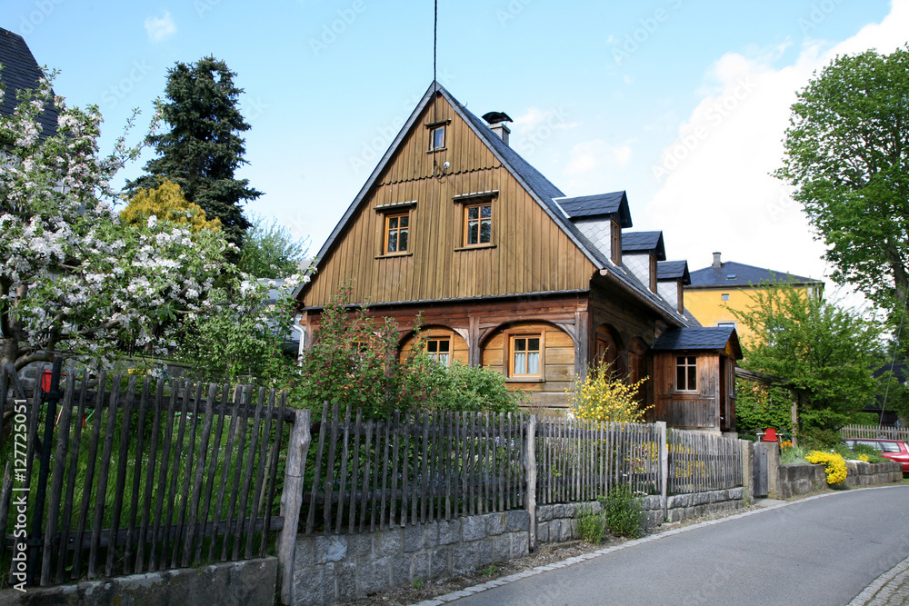 Umgebindehaus in Hinterhermsdorf Umgebindehaus in Hinterhermsdorf