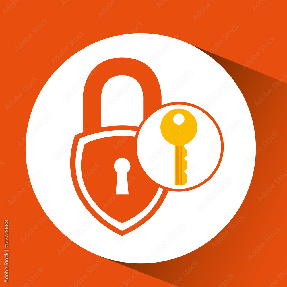padlock key secure safety icon vector illustration eps 10 padlock key secure safety icon vector illustration eps 10