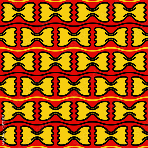 farfalle seamless pattern