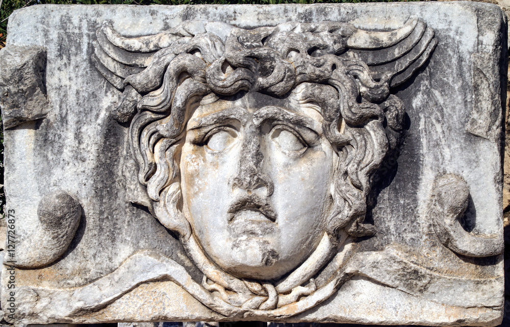 Head of Medusa. Didyma Turkey