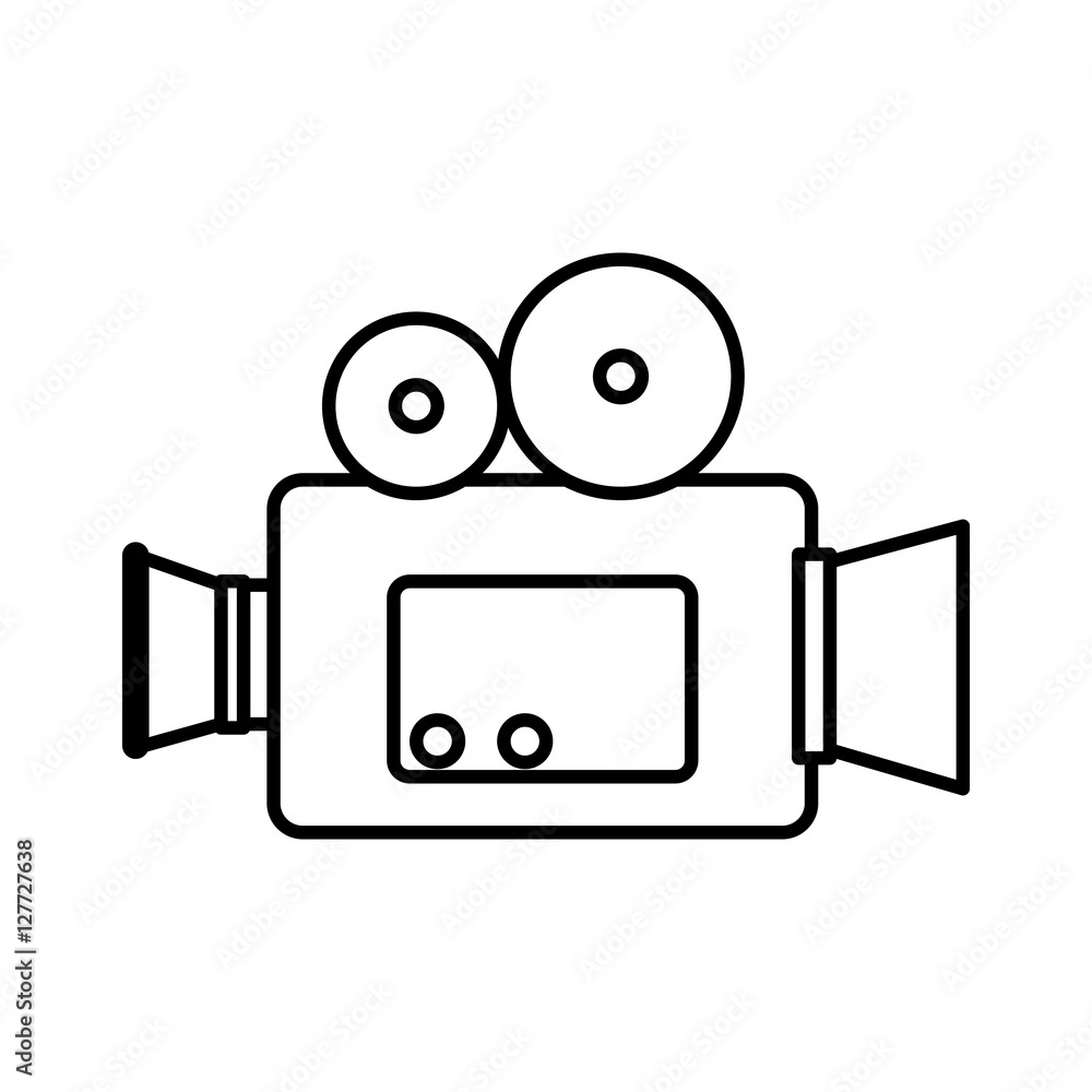 video camera cinema icon vector illustration design video camera cinema icon vector illustration design