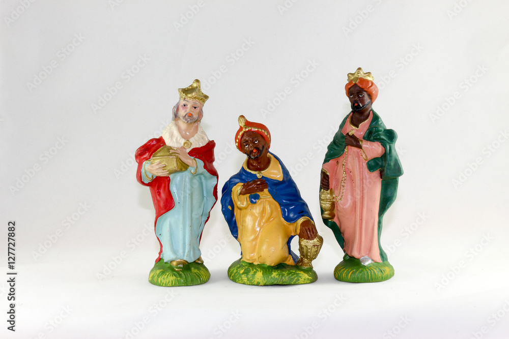 Sacred Journey Three Wise Men In Traditional Nativity Scene | Premium - Foto 11