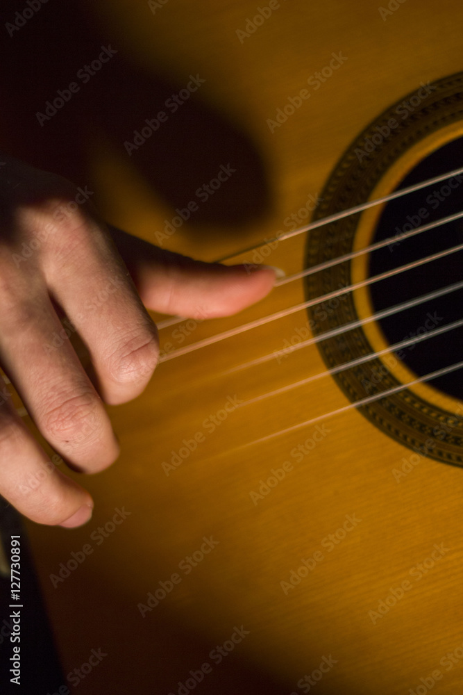 Fototapeta premium Guitar Player