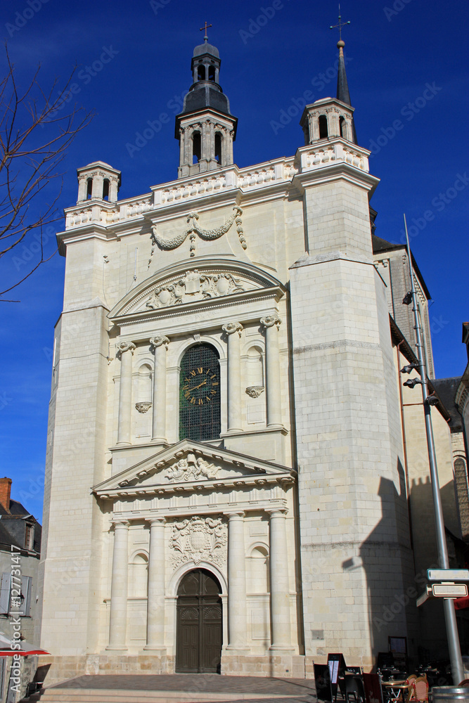 Eglise Saint-Pierre à Saumur, France