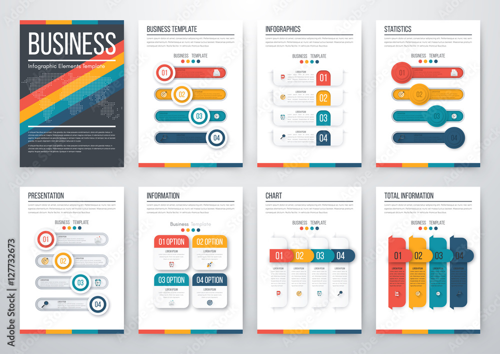 Modern infographic vector concept Modern infographic vector concept