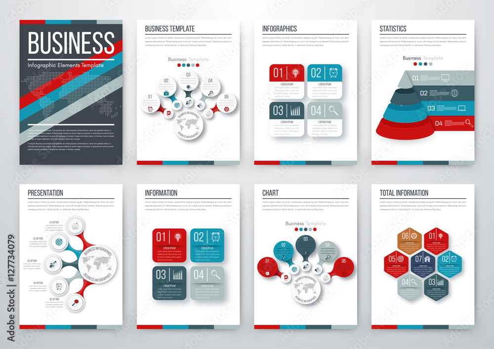 Modern infographic vector concept Modern infographic vector concept