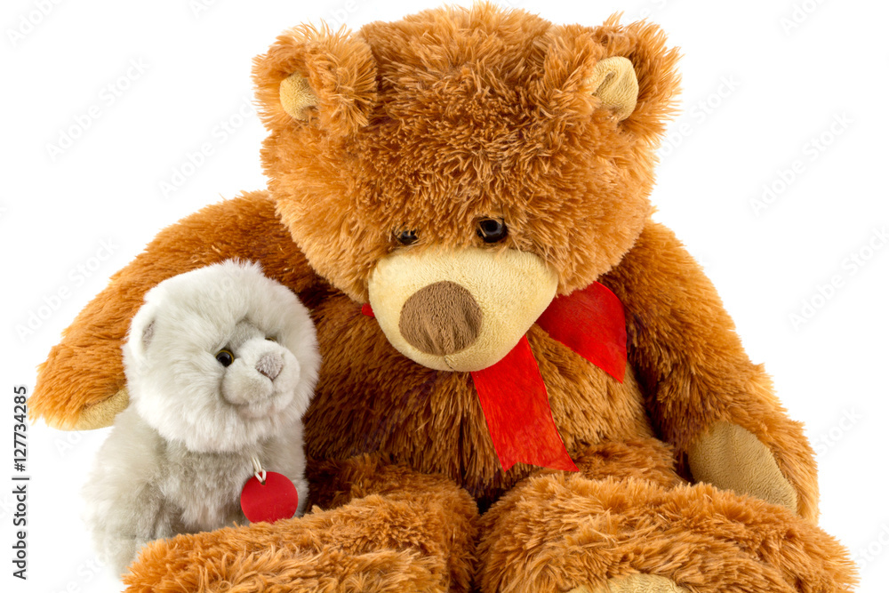 Teddy bear soft toy / brown teddy bear