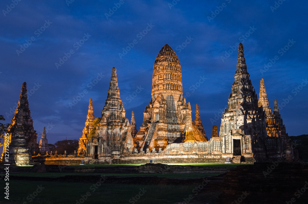 Ayutthaya (Thailand) Wat Chaiwatthanaram temple Ayutthaya (Thailand) Wat Chaiwatthanaram temple