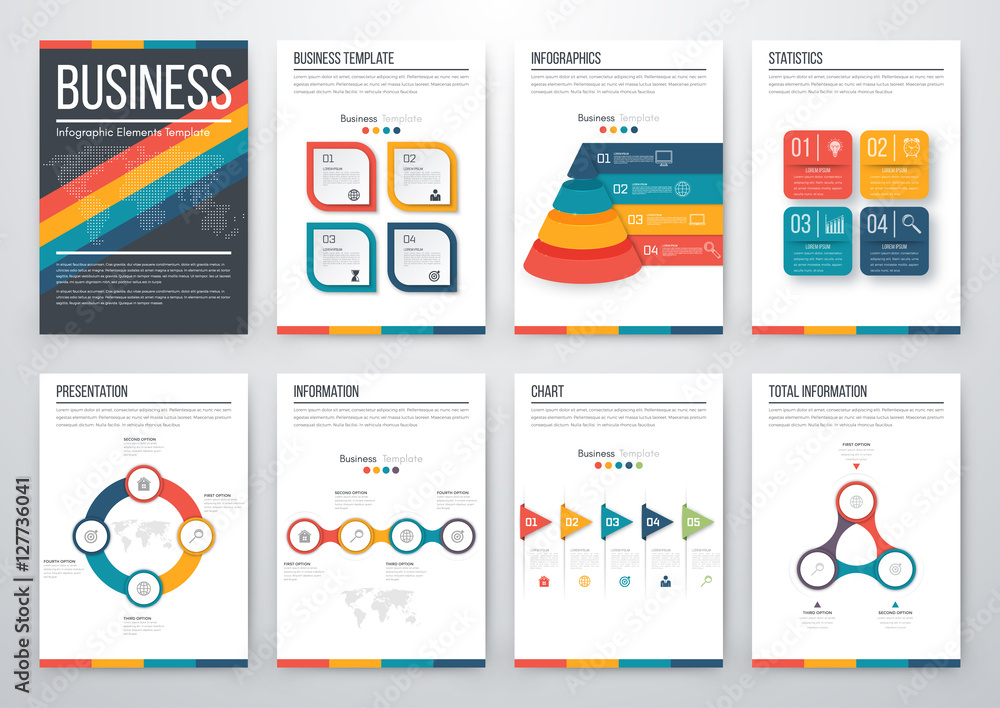 Modern infographic vector concept Modern infographic vector concept