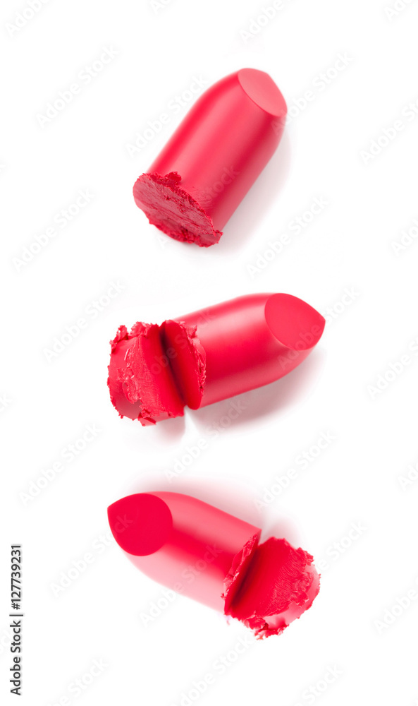 Make up crushed red lipstick Make up crushed red lipstick