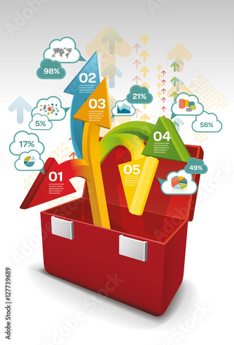 Tool box infographic