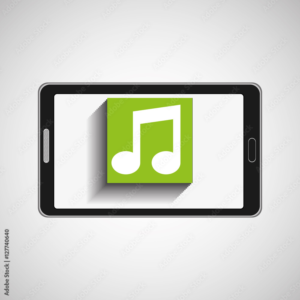 smartphone technology music digital vector illustration eps 10 smartphone technology music digital vector illustration eps 10