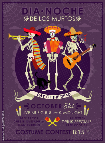 Day of the Dead. Dia de los Muertos .