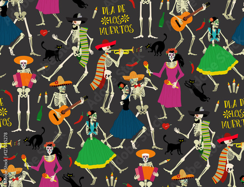 Day of the Dead. Dia de los Muertos .