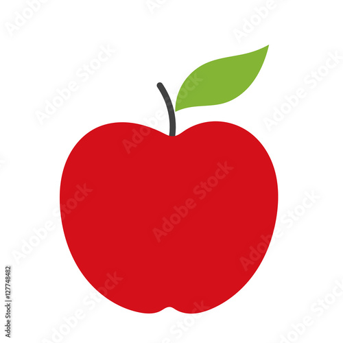 Red apple vector