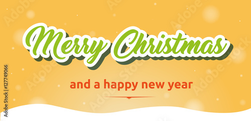 elegantes und modernes Design für Grußkarte zu Weihnachten und Neujahr