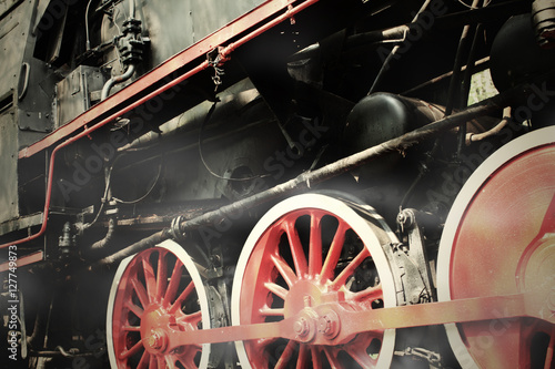 Fotografie Steam Engine Train