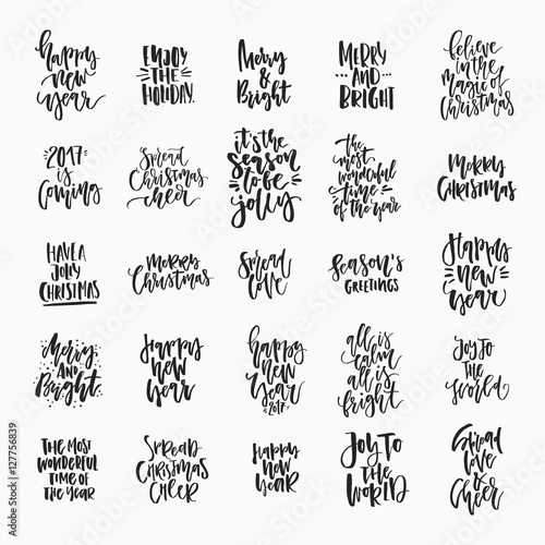Handdrawn Christmas Lettering