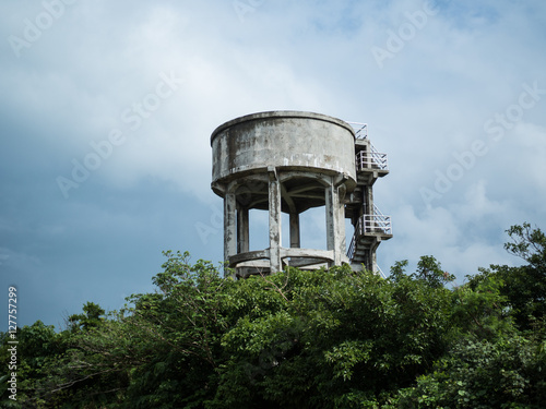 竹富島の給水塔