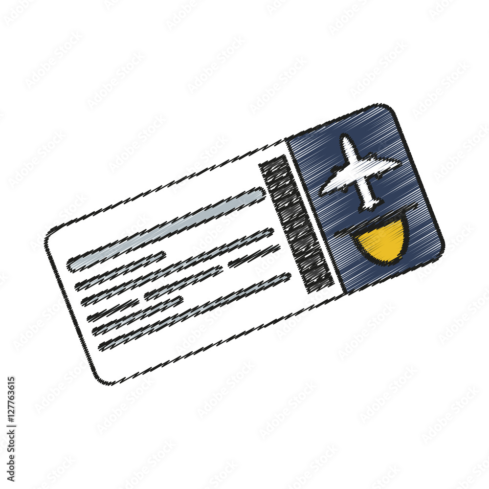 Ticket icon. Travel trip vacation tourism and journey theme. Isolated design. Vector illustration Ticket icon. Travel trip vacation tourism and journey theme. Isolated design. Vector illustration