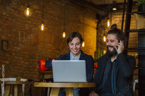 Organising from cafe.