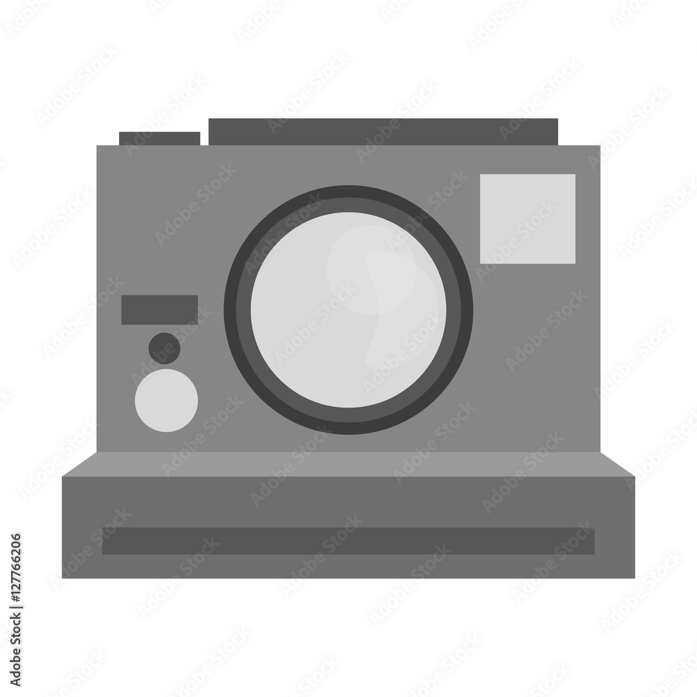 Camera icon. Device gadget technology and electronic theme. Isolated design. Vector illustration Camera icon. Device gadget technology and electronic theme. Isolated design. Vector illustration