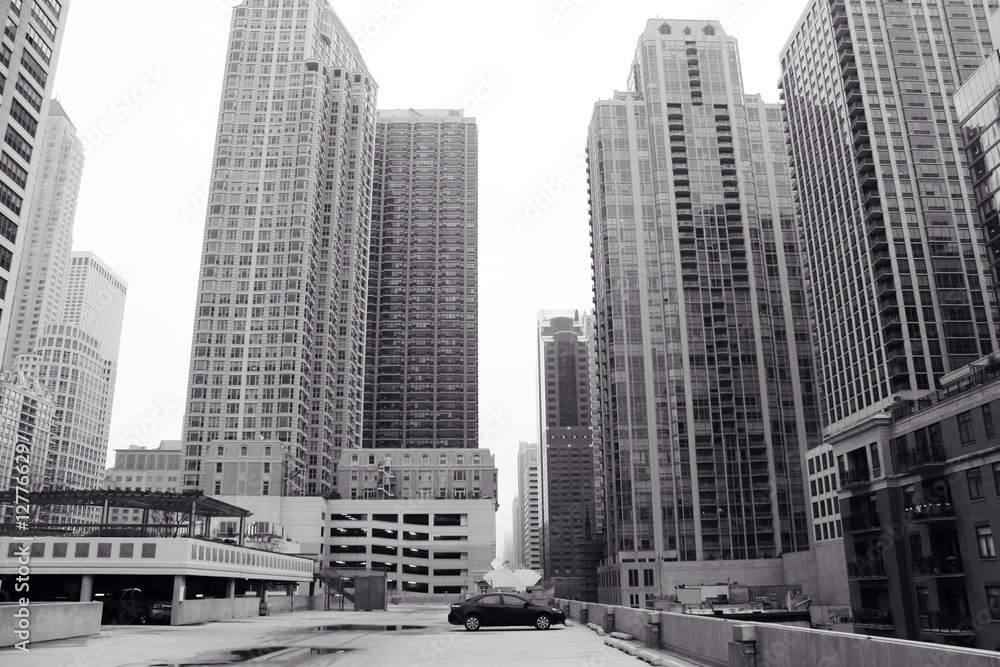 Fototapeta premium Rooftop Views