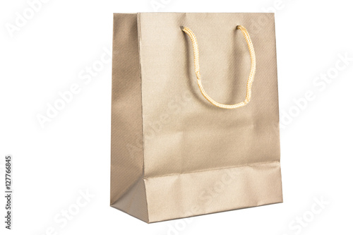 Shopping bags isolated on white background