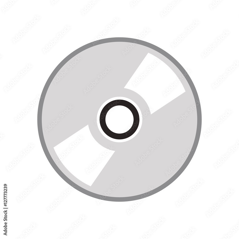 Cd device icon. Cinema movie video film and media theme. Isolated design. Vector illustration Cd device icon. Cinema movie video film and media theme. Isolated design. Vector illustration