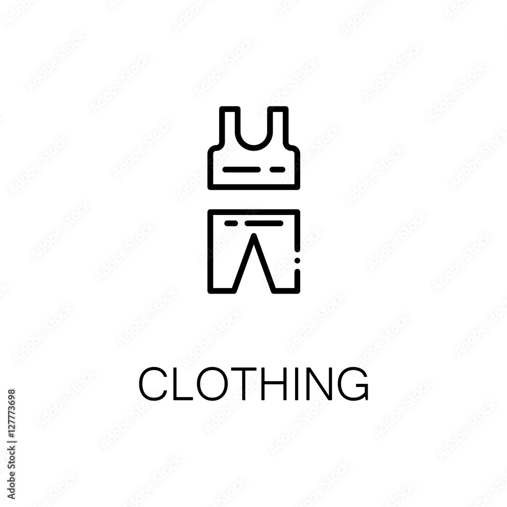 Clothing icon or logo for web design Clothing icon or logo for web design