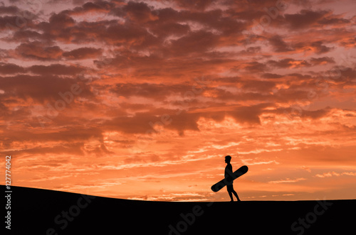 Sandboarding