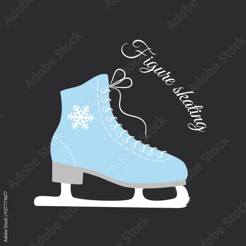 The skates icon with text "Figure skating".