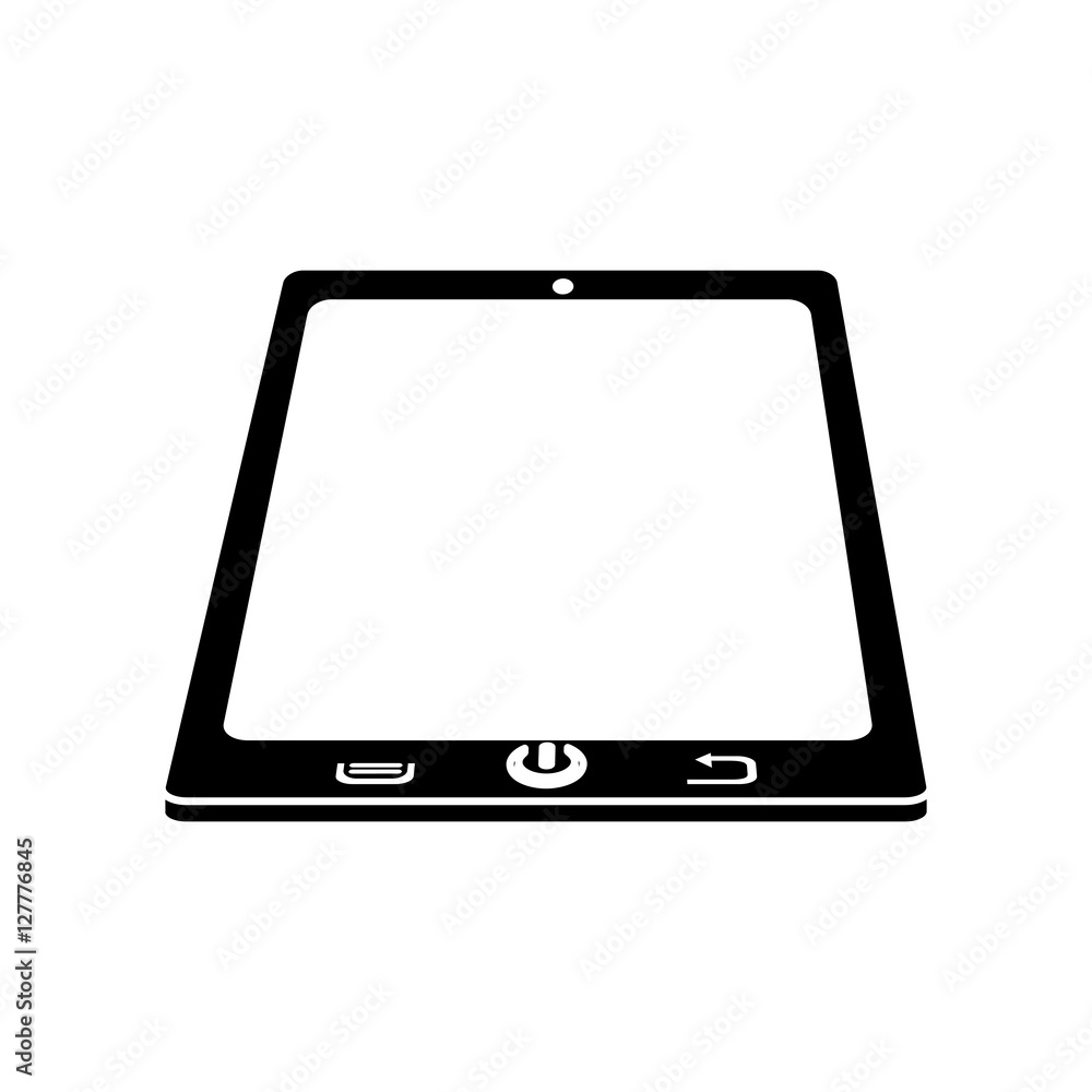 Tablet icon. Device gadget technology and electronic theme. Isolated design. Vector illustration Tablet icon. Device gadget technology and electronic theme. Isolated design. Vector illustration