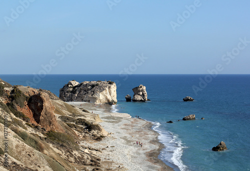 View to aphrodite's birth place 2 photo