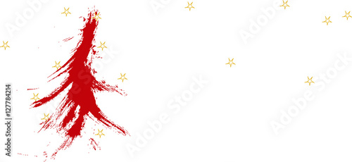 künstlerischer Weihnachtsbaum 2017